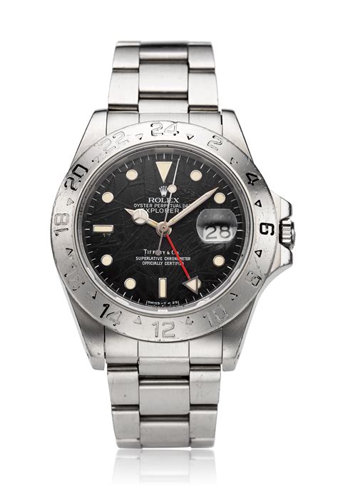 christies auction tiffany rolex explorer|Buy and Sell Pre Owned Luxury Watches .